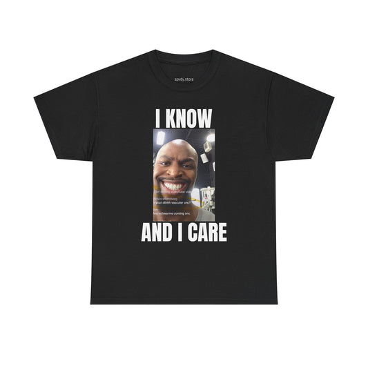 I know AND I care